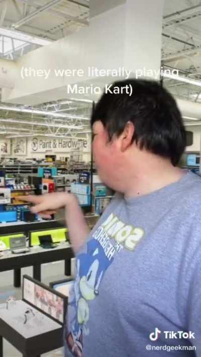 Epic gamer Mario kart