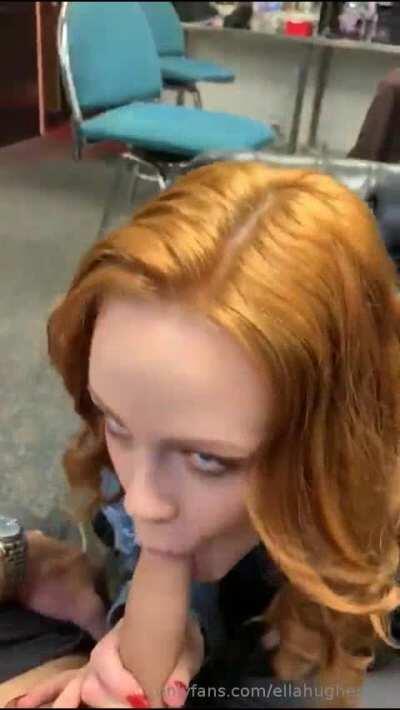 Ella Hughes Wants Dick Even In Makeup Room