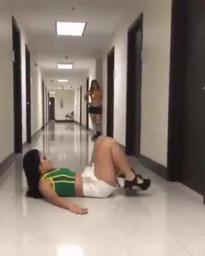 Love a girl who knows how to play with balls, even better if she knows some tricks.