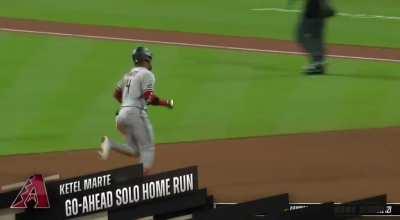 [Highlight] Ketel Marte breaks the tie with a solo homer to put the Dbacks up 2-1