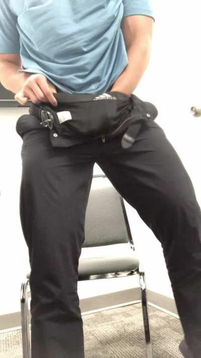 When the rest of the office is out for lunch 🤫