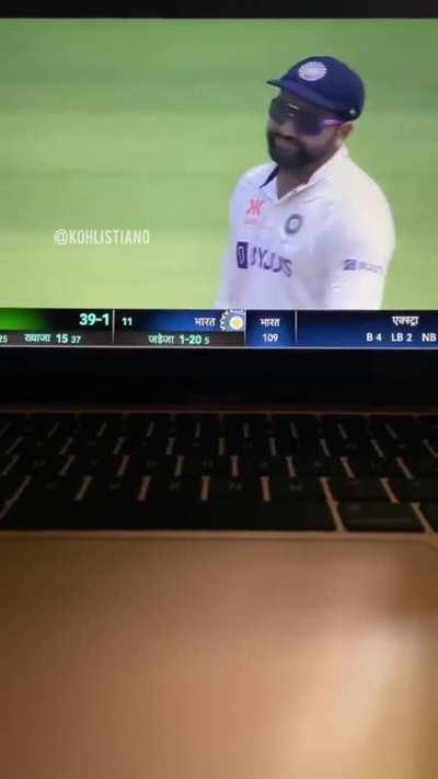 Rohit speaking behalf of ICT fans :(