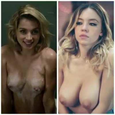 Tits: Ana De Armas vs Sydney Sweeney