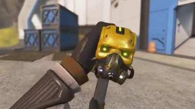 The sledgehammer is so perfect for Caustic!!