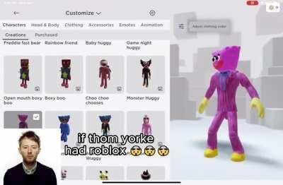 What if Thom Yorke had Roblox???