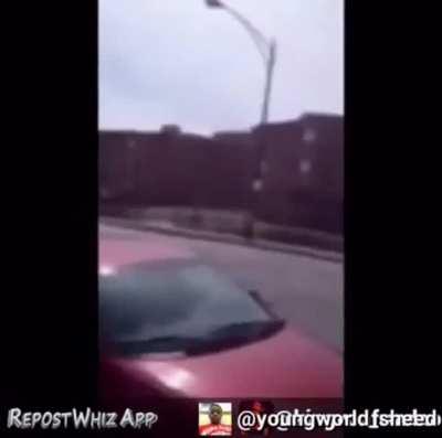 King von shooting at skinny