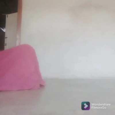 Poor cat being devoured by a monster!