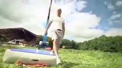 Damien Walters is the epitome of hold my red bull