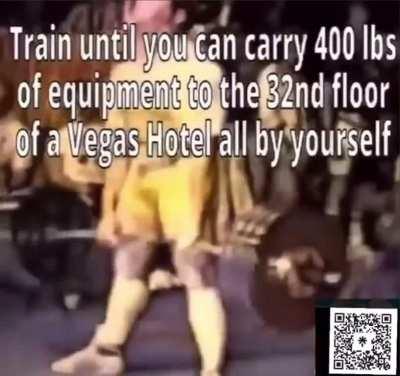 CAN YOU CARRY 400 POUNDS?