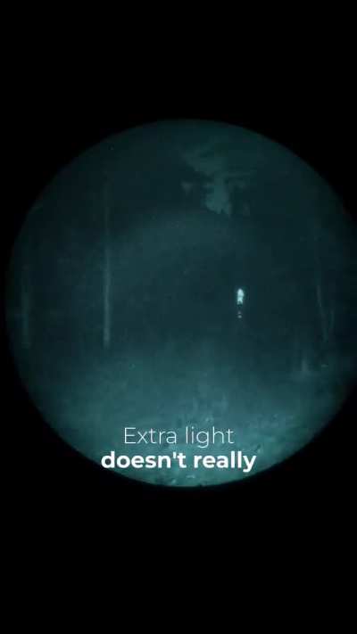 What you see with - Night Vision, Thermal