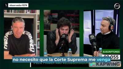 Milei ayer en entrevista: 