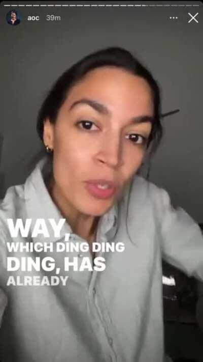 AOC address the situation at the border