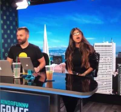 Mia Khalifa - Caught stretching on a podcast