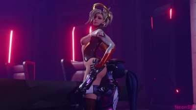 Mercy & Futa Widowmaker (NeonSin)
