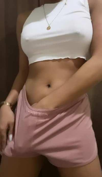 I forgot to wear my panties!