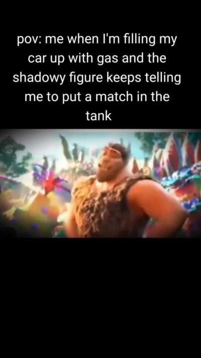 Let me put gas first 😡.