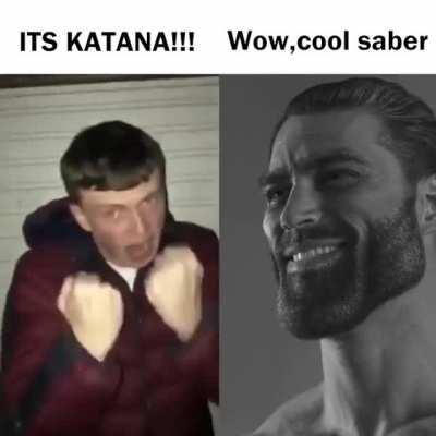 ITS NOT A SABER!!!