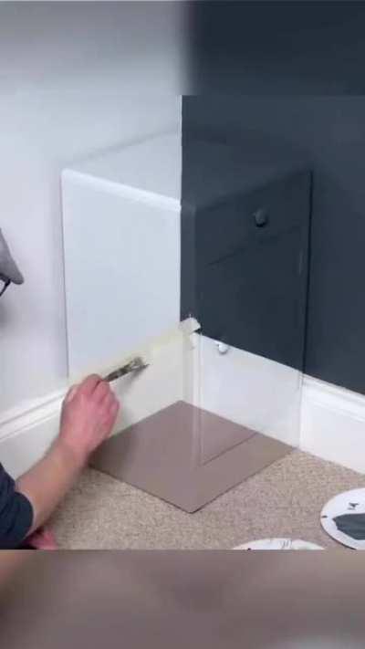 making the safe disappear