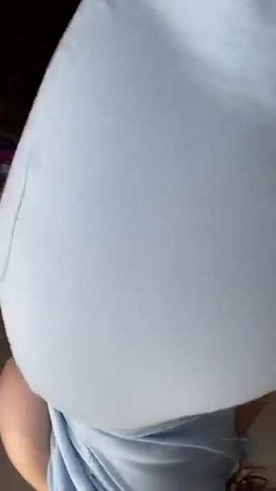 Cute Girl With Huge Boobs