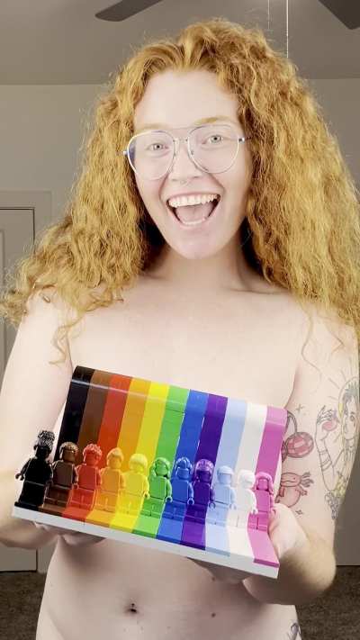 Wanna taste the rainbow? Or maybe just the red...