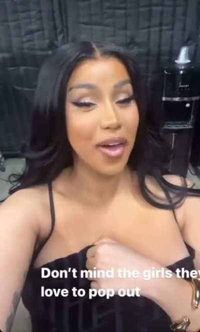 Cardi B Nips Again 👀