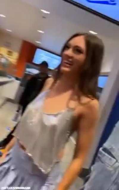 Flashing at white castle