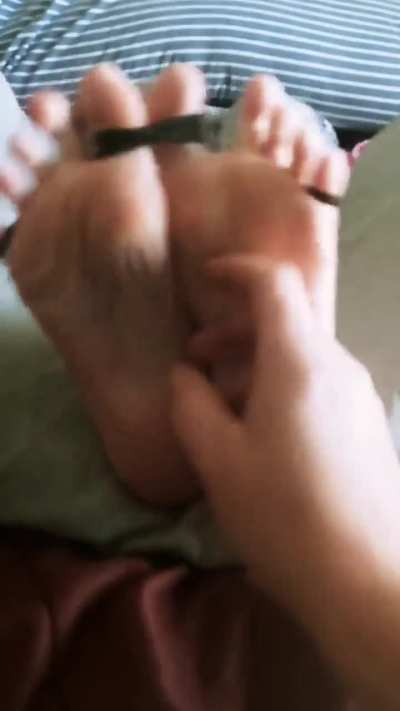 What you guys never saw from this video is, i send Military Girl crazy with the LIGHTEST of tickles😍(dm for full 7 mins!)