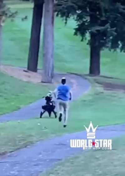 When they said golfing would be fun.