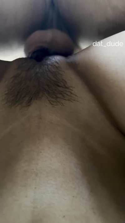 Pounding deep view from below