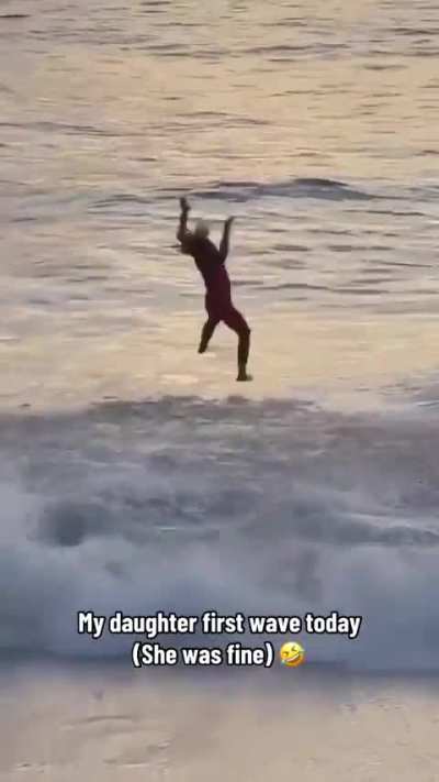 The first wave always gets you 