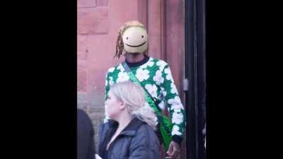 He just hit a lick with a WHAT 😳😳😷