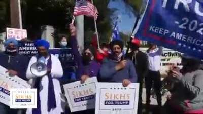 Americans of all faiths support President Trump. Here is a video of Sikhs performing their Ardaas prayer for President Trump.