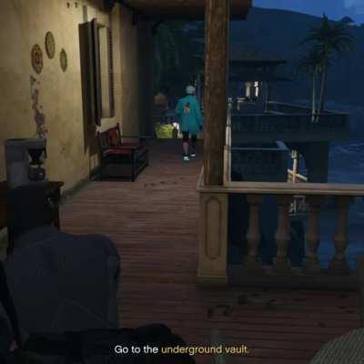 My friend disconnected during the heist… Wasn’t expecting what happened next