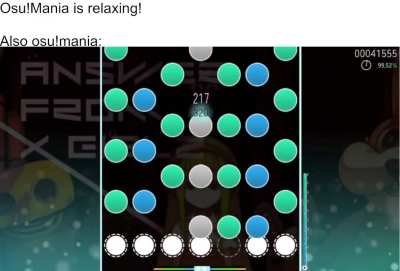 osu!mania in nutshell