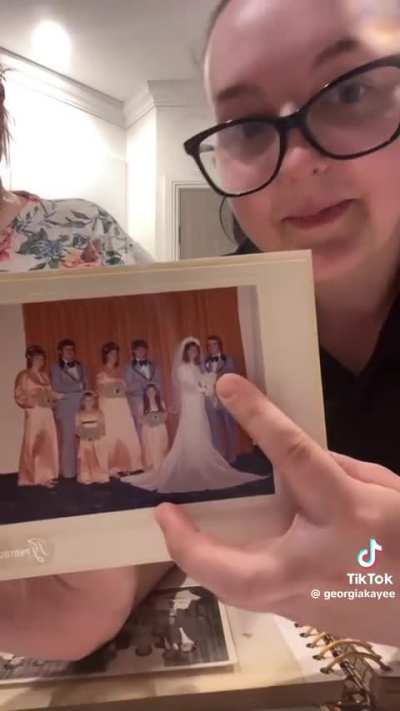 Her grandma's dropping the family lore.