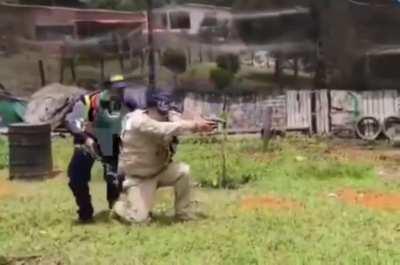 MAGA dumbfucks practice shooting Democrats in the Civil War they keep fantasizing about