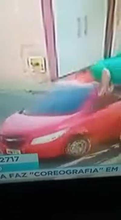 Crashing with style.