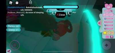 I was doing this then everyone joined in and this happened-