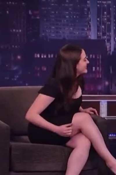 Had to repost just the part she sits on the chair