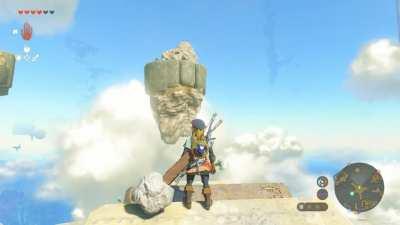 I don't think anything in BotW or TotK has made me laugh this hard. Shake it off, Tulin.