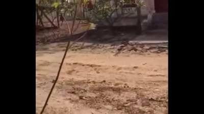 [Myanmar/Burma] Various insurgent groups attack Junta positions in Khoethan Village, Monywa Township (music from source; April 24)