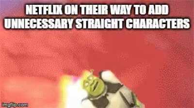 We get it, you're straight. No need to shove it in everyone's faces😡😡😡😡🤮🤮🤮🤮