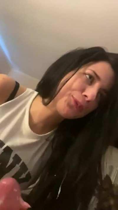 Lol She didn't like that!