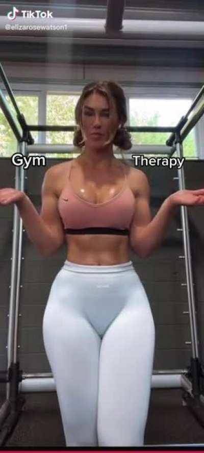 Fitness British babe