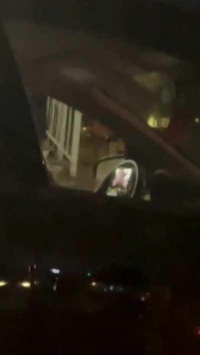 NSFW This guy was literally watching porn on the road...