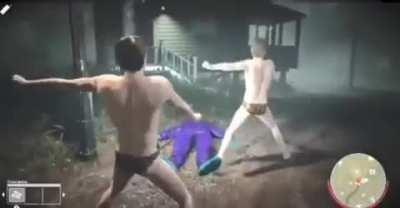 Fond memories of playing this game. Dancing after a blow because we can because Jason is Jason and california is california girls. 