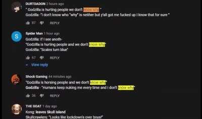 POV: you checked the youtube comments