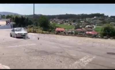 Engin blows almost hit people, unknown year