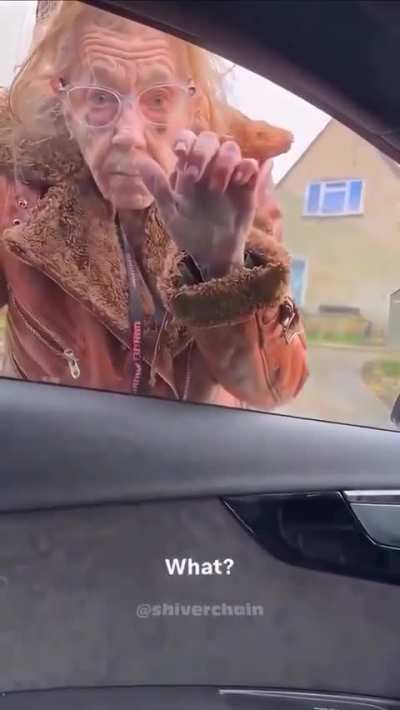 Boxing champion gets into a heated altercation with a grandma