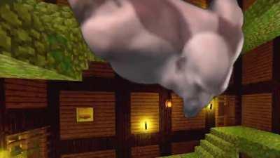 How it feels to jump down on a tower challenge map: